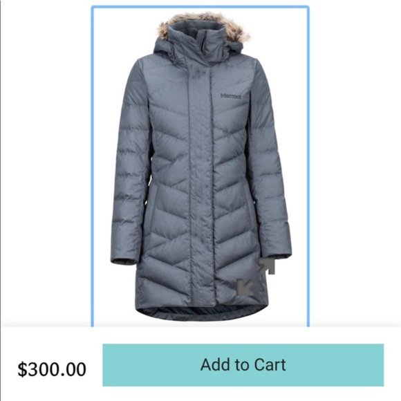 NWT. Marmot Women’s Long Down Jacket - Picture 7 of 16